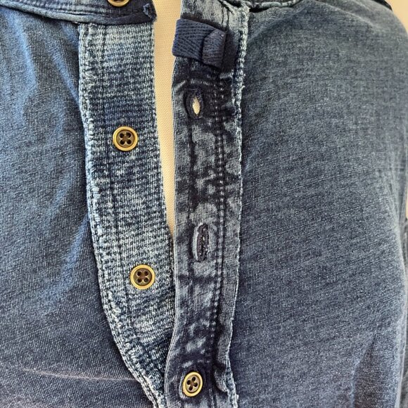 Free People Oversized Top size S Navy - Picture 5 of 8